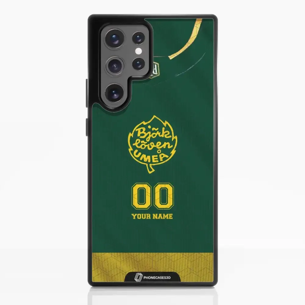 Björklöven Official 3D Phone Case Design T- Shirt Green + Name - Image 61