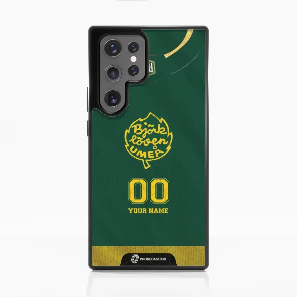 Björklöven Official 3D Phone Case Design T- Shirt Green + Name - Image 64