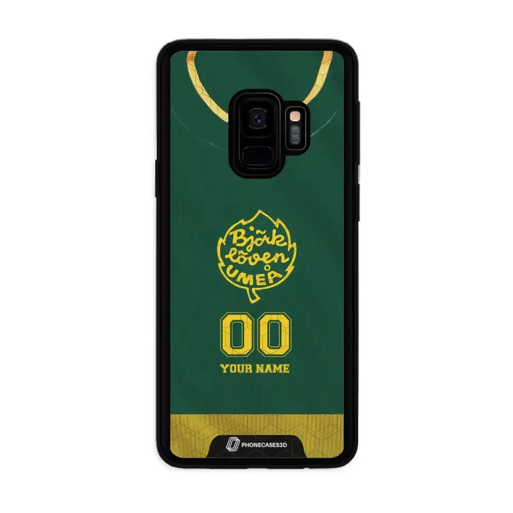 Björklöven Official 3D Phone Case Design T- Shirt Green + Name - Image 68
