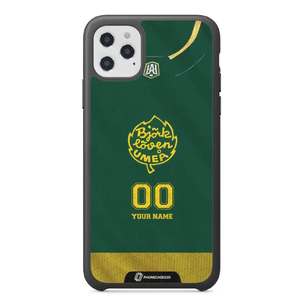 Björklöven Official 3D Phone Case Design T- Shirt Green + Name - Image 7
