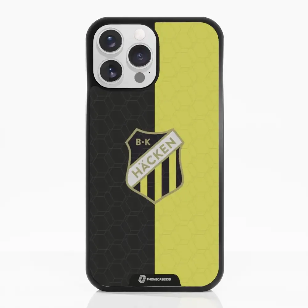 BK Häcken Official 3D Phone Case Design Black & Yellow - Image 11