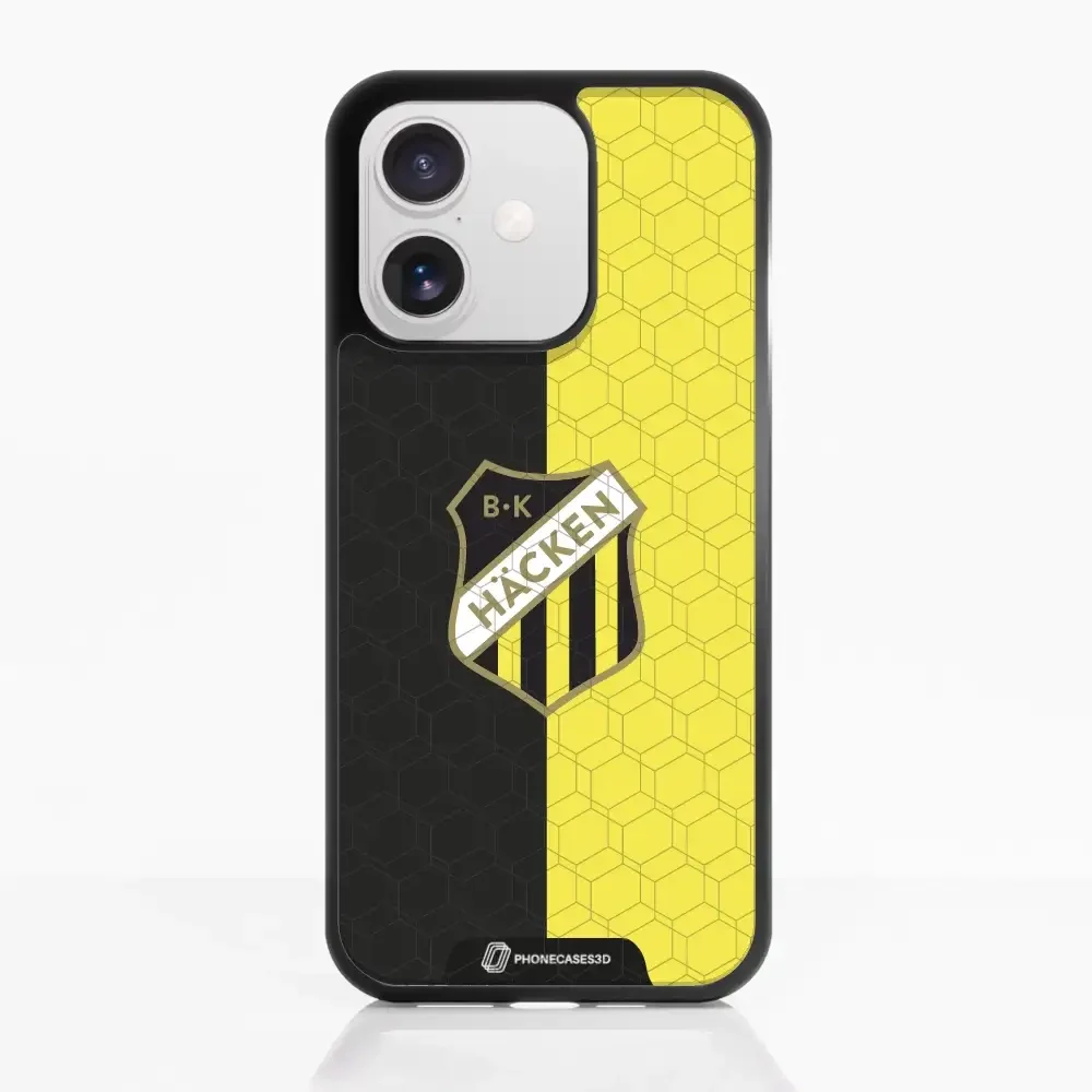 BK Häcken Official 3D Phone Case Design Black & Yellow - Image 112