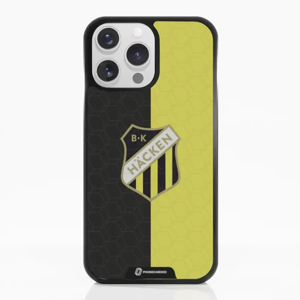 BK Häcken Official 3D Phone Case Design Black & Yellow - Image 14