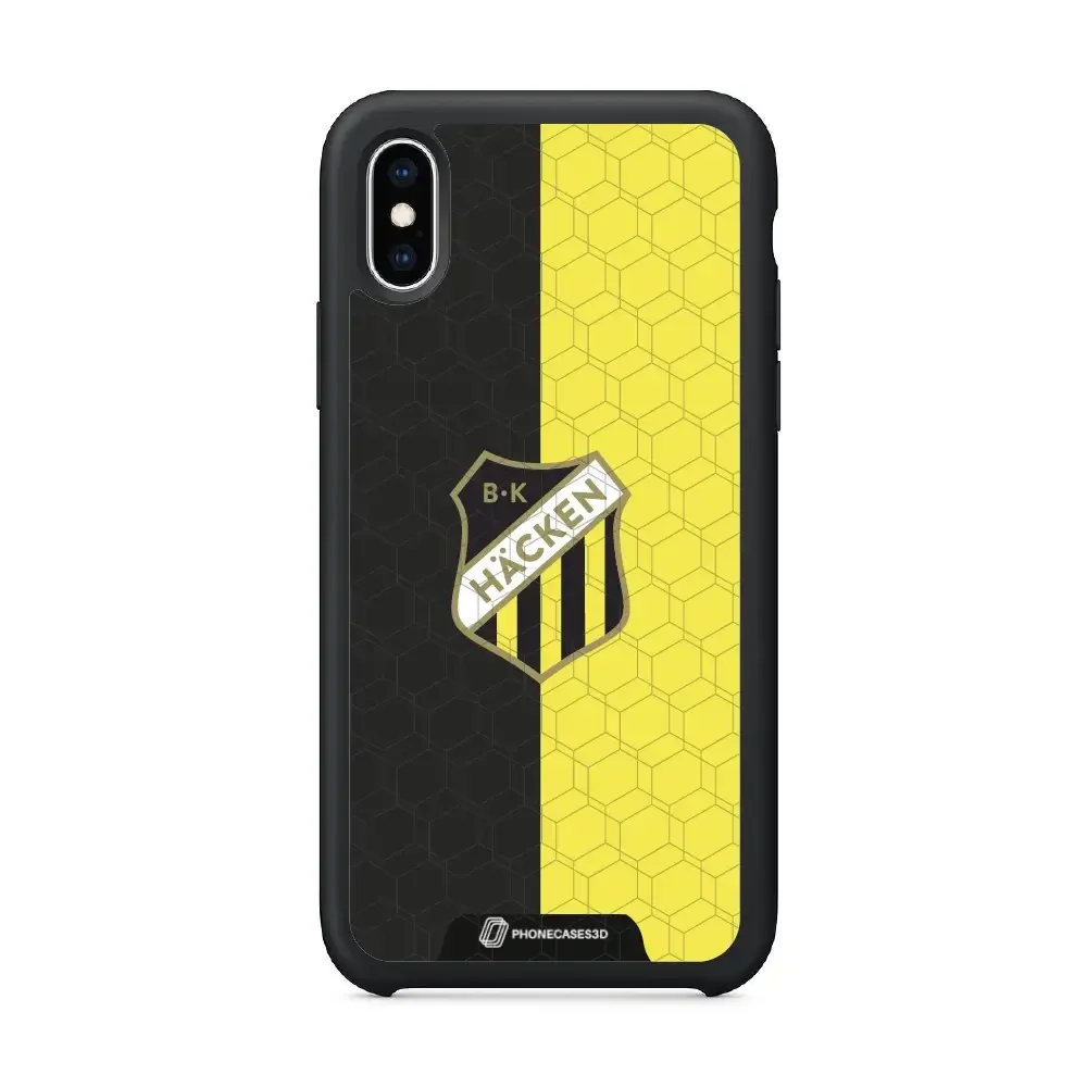 BK Häcken Official 3D Phone Case Design Black & Yellow - Image 37