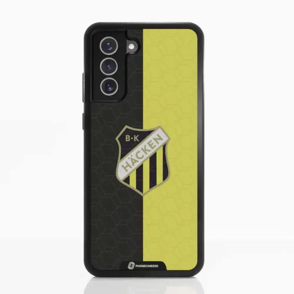 BK Häcken Official 3D Phone Case Design Black & Yellow - Image 49