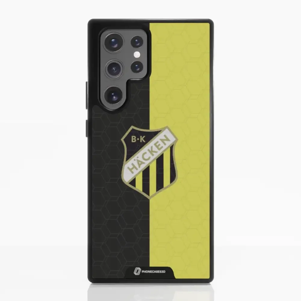 BK Häcken Official 3D Phone Case Design Black & Yellow - Image 53