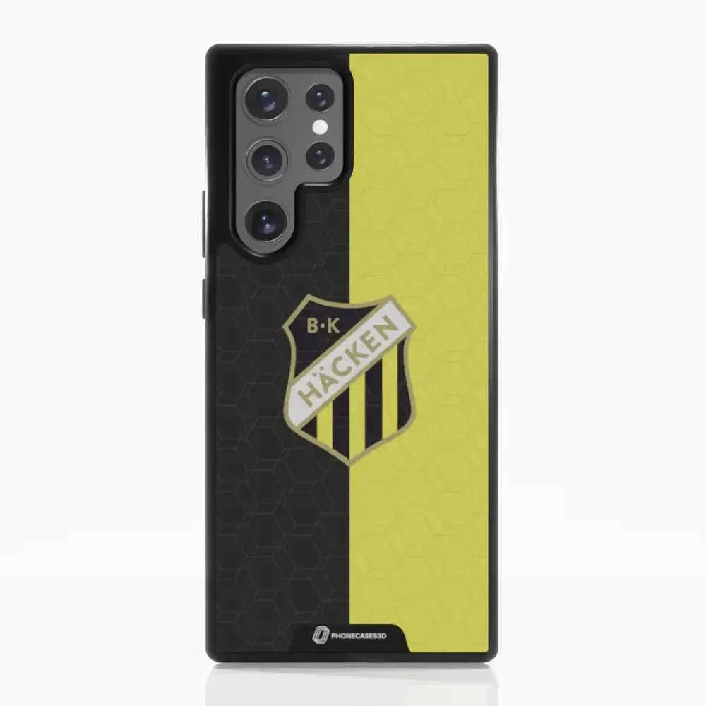 BK Häcken Official 3D Phone Case Design Black & Yellow - Image 56