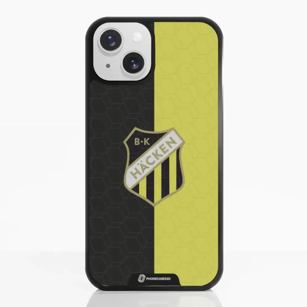 BK Häcken Official 3D Phone Case Design Black & Yellow - Image 8