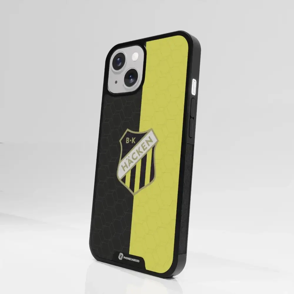 BK Häcken Official 3D Phone Case Design Black & Yellow - Image 85