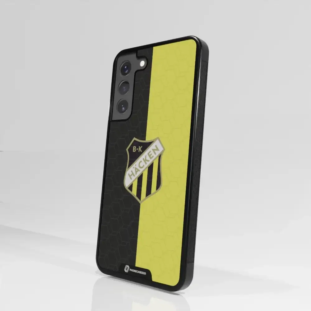 BK Häcken Official 3D Phone Case Design Black & Yellow - Image 98
