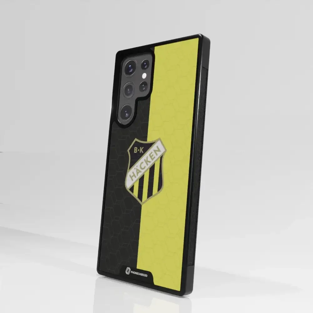 BK Häcken Official 3D Phone Case Design Black & Yellow - Image 99