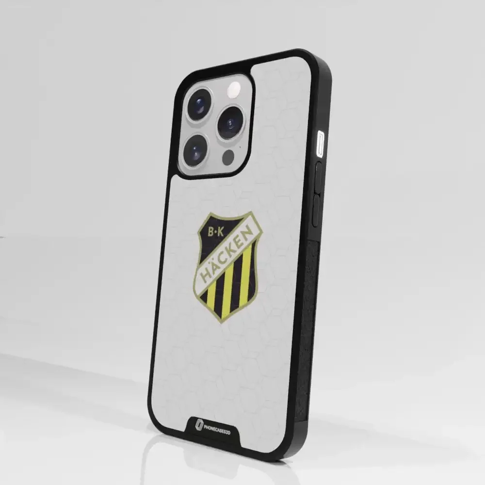 BK Häcken Official 3D Phone Case White - Image 19