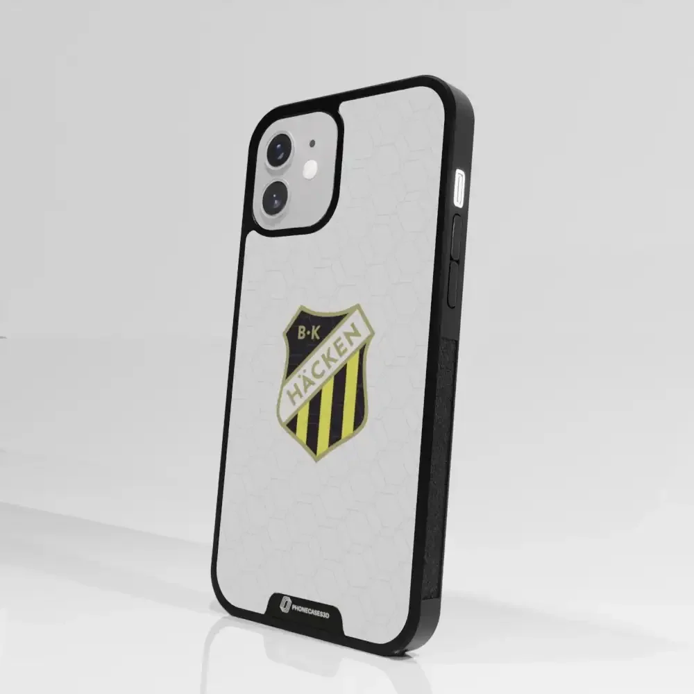 BK Häcken Official 3D Phone Case White - Image 5