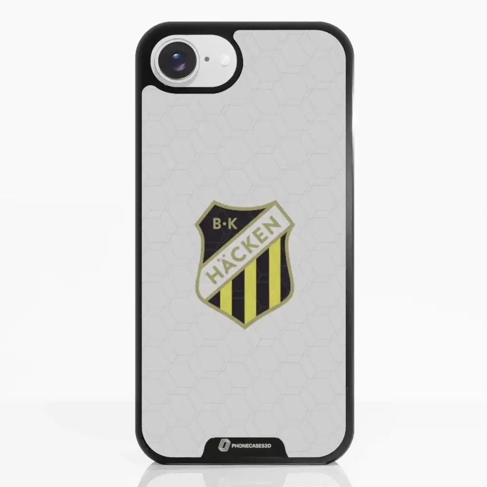 BK Häcken Official 3D Phone Case White - Image 62