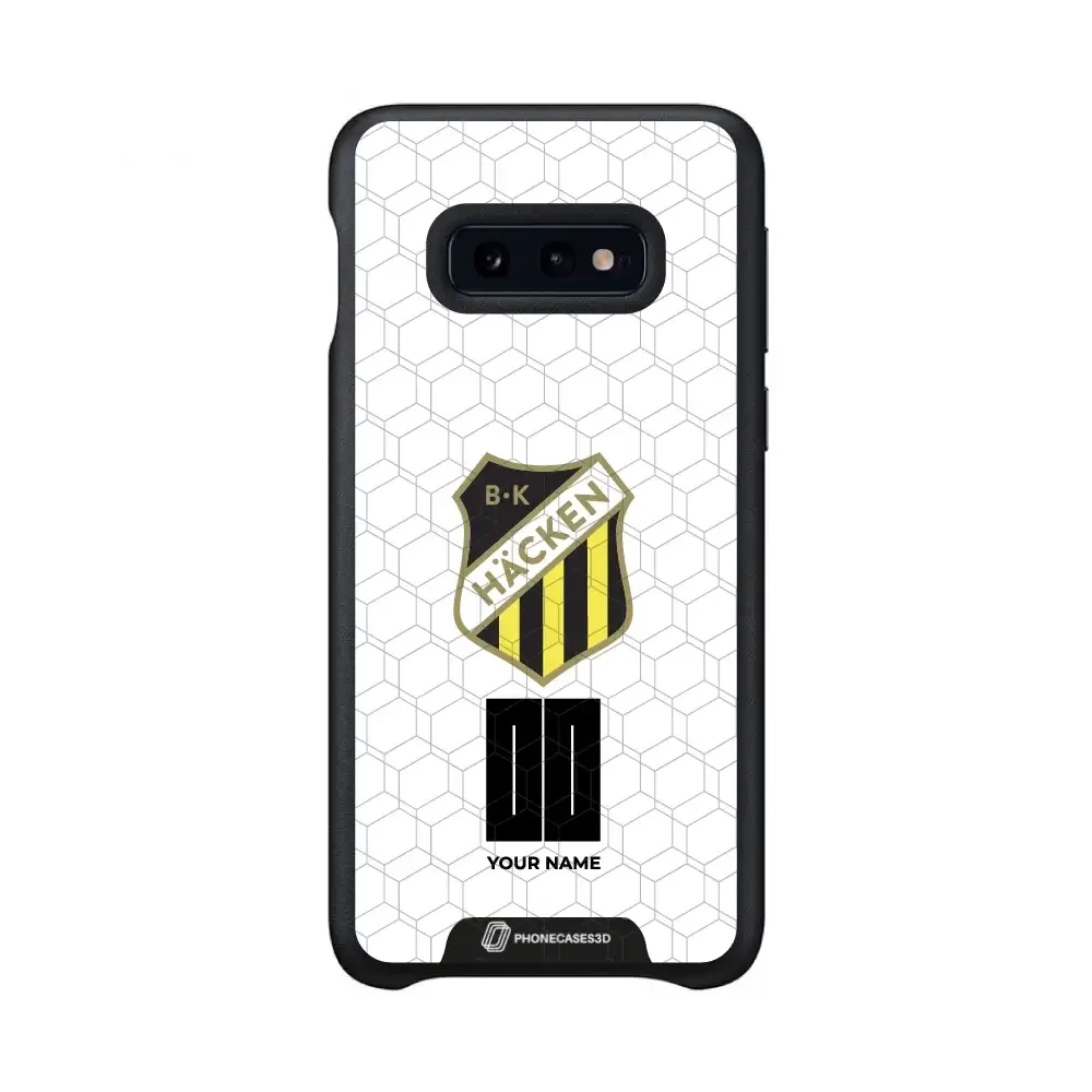 BK Häcken Official 3D Phone Case White + Name - Image 42