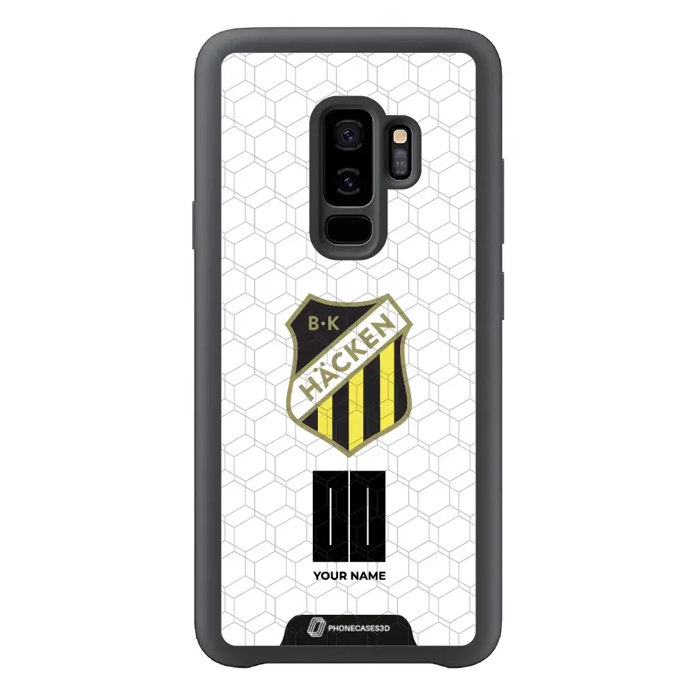 BK Häcken Official 3D Phone Case White + Name - Image 64