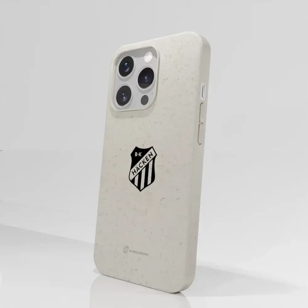 BK Häcken Official Compostable Phone Case Black Shield - Image 65