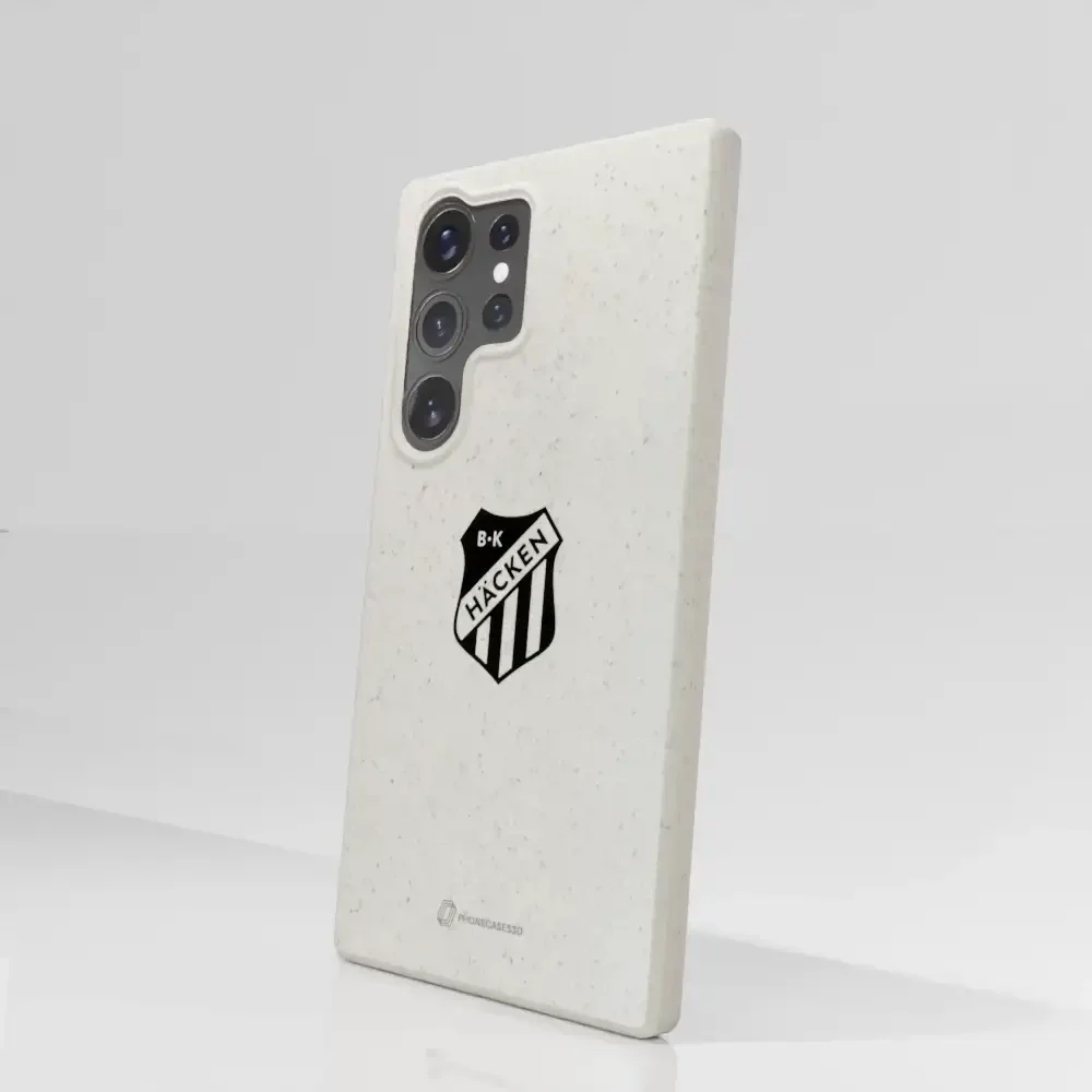 BK Häcken Official Compostable Phone Case Black Shield - Image 81