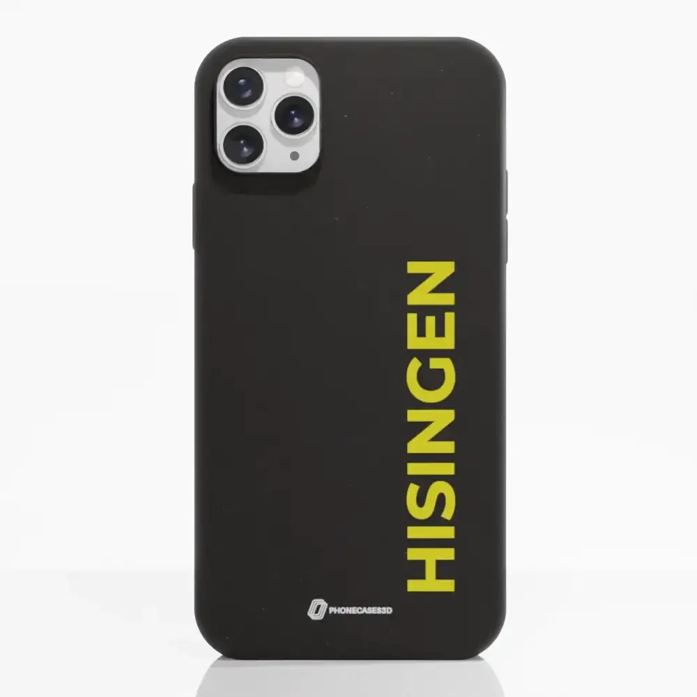BK Häcken Official Compostable Phone Case Yellow - Image 3