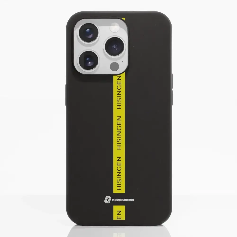 BK Häcken Official Compostable Phone Case Yellow Strip - Image 16