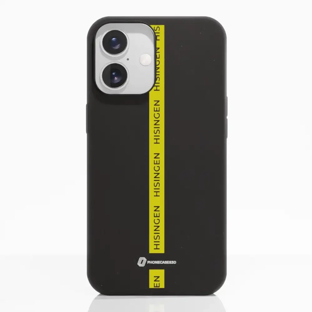 BK Häcken Official Compostable Phone Case Yellow Strip - Image 18