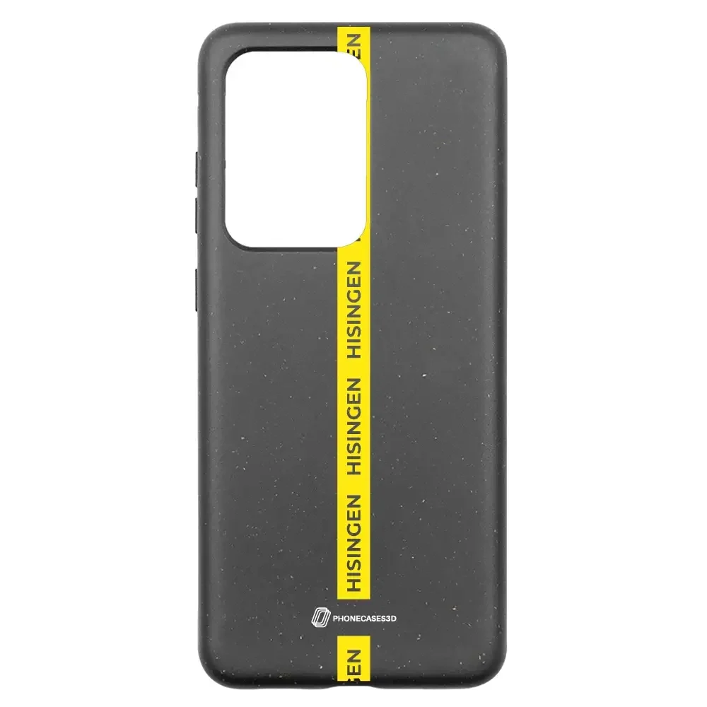 BK Häcken Official Compostable Phone Case Yellow Strip - Image 29