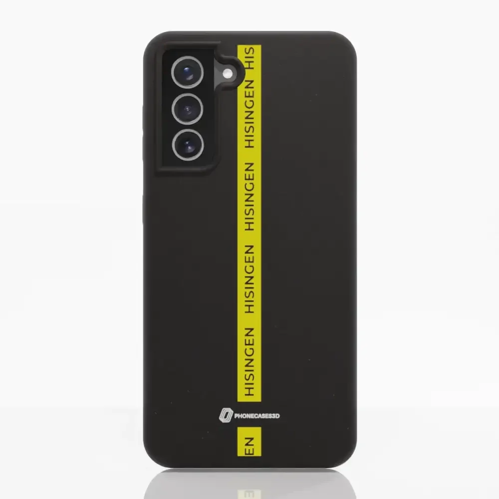 BK Häcken Official Compostable Phone Case Yellow Strip - Image 30