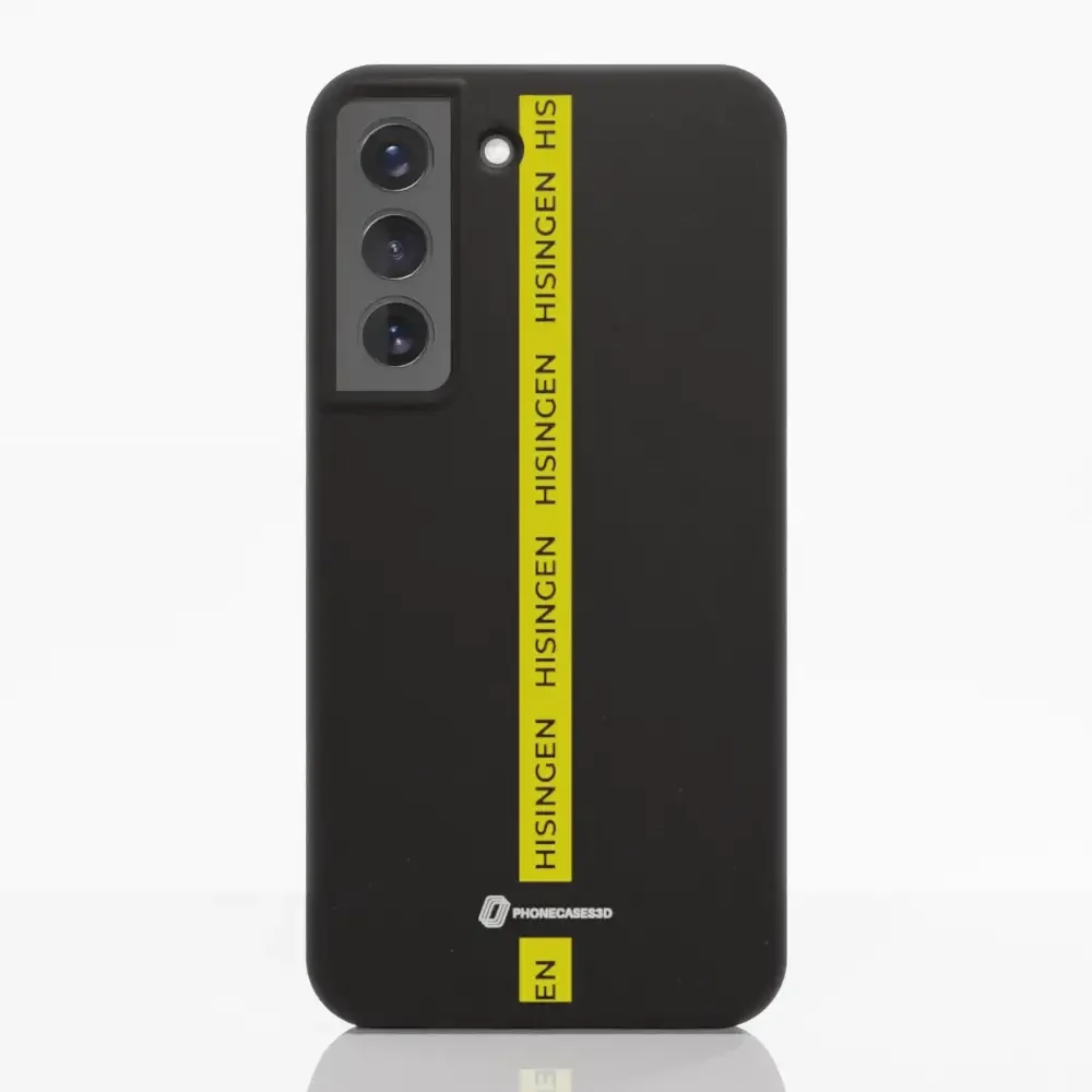BK Häcken Official Compostable Phone Case Yellow Strip - Image 33