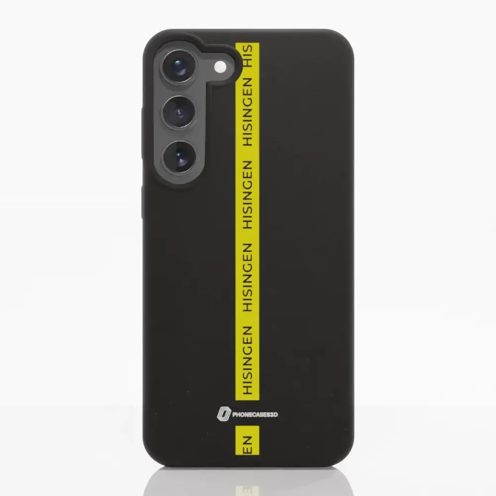 BK Häcken Official Compostable Phone Case Yellow Strip - Image 36