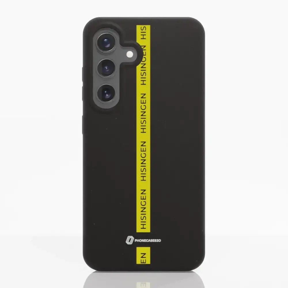 BK Häcken Official Compostable Phone Case Yellow Strip - Image 39