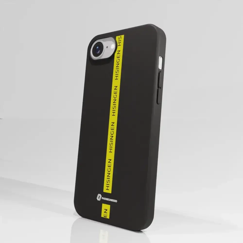 BK Häcken Official Compostable Phone Case Yellow Strip - Image 63