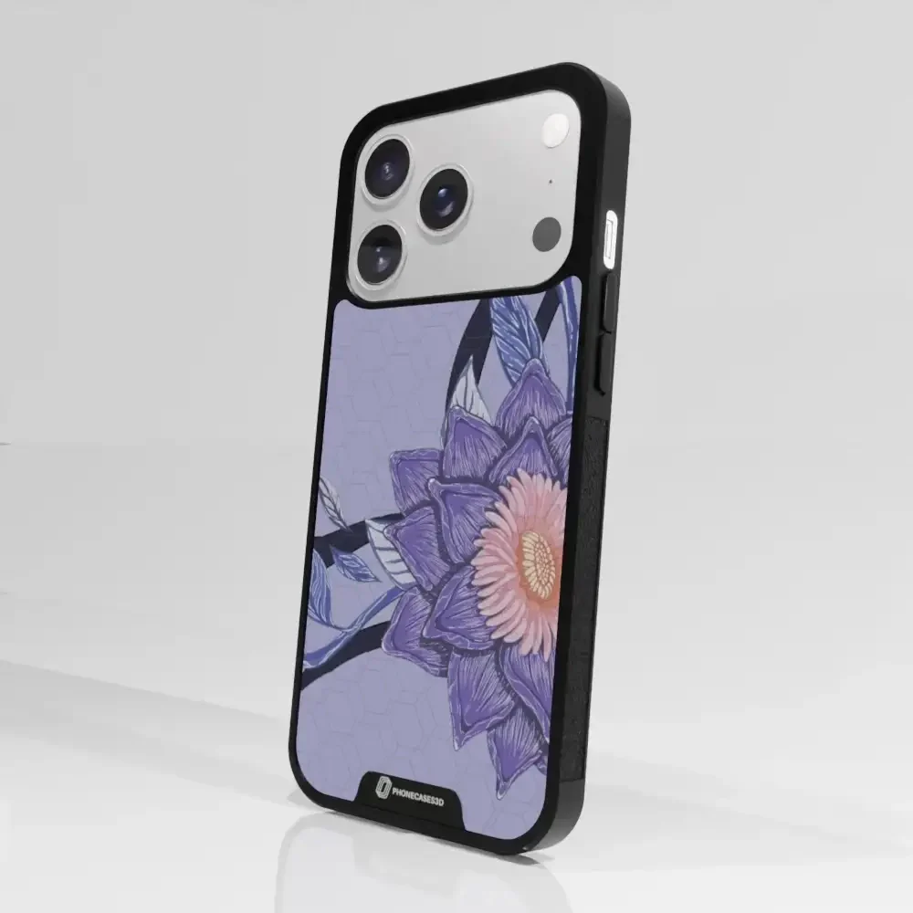 Black Lotus Official 3D Phone Case Flower Design - Image 102