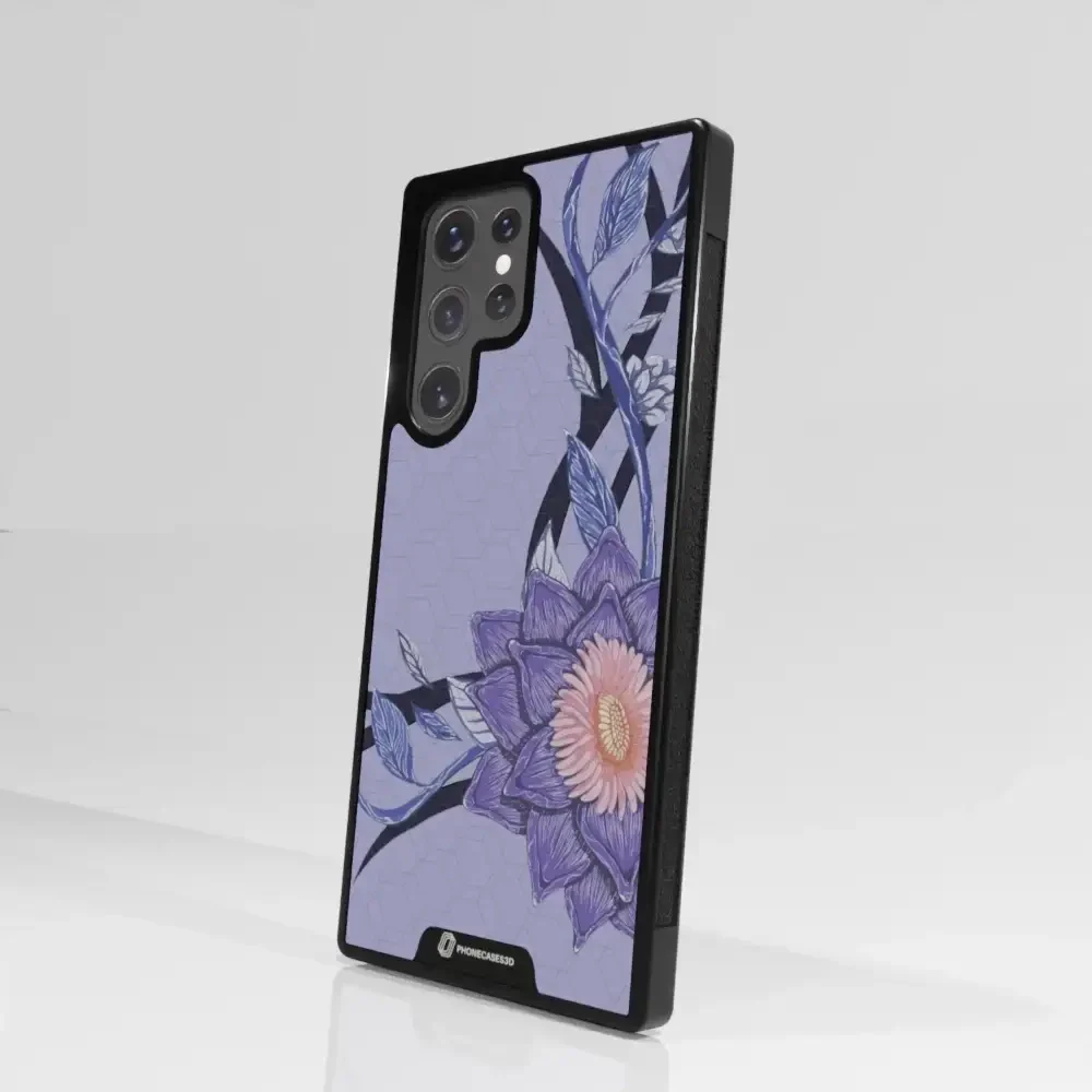 Black Lotus Official 3D Phone Case Flower Design - Image 108