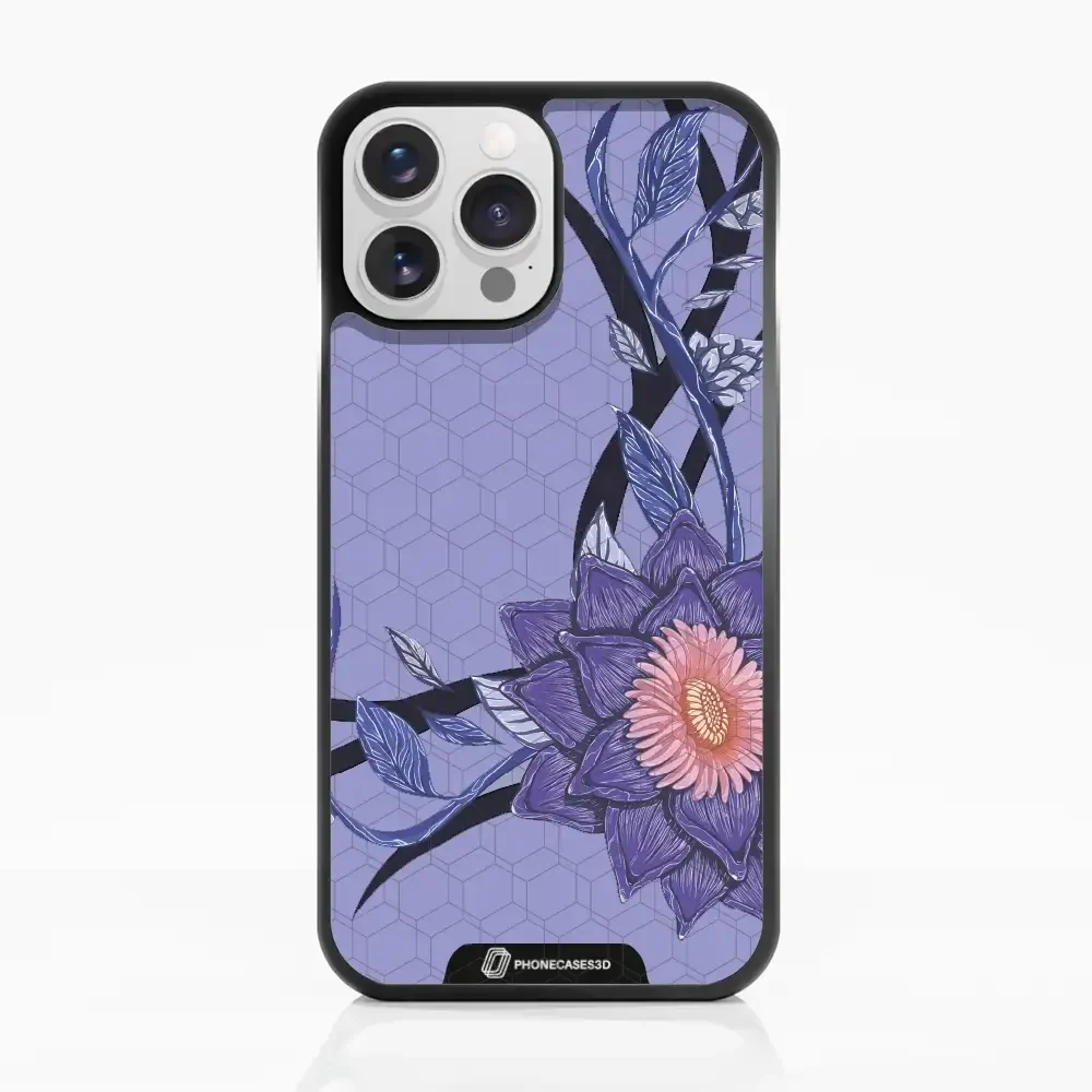 Black Lotus Official 3D Phone Case Flower Design - Image 11