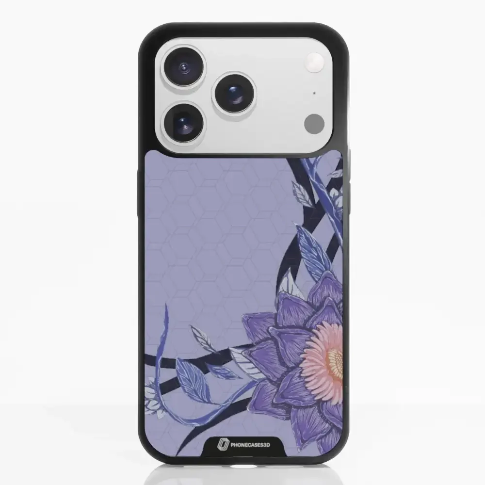 Black Lotus Official 3D Phone Case Flower Design - Image 28