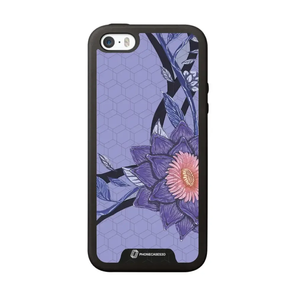 Black Lotus Official 3D Phone Case Flower Design - Image 30