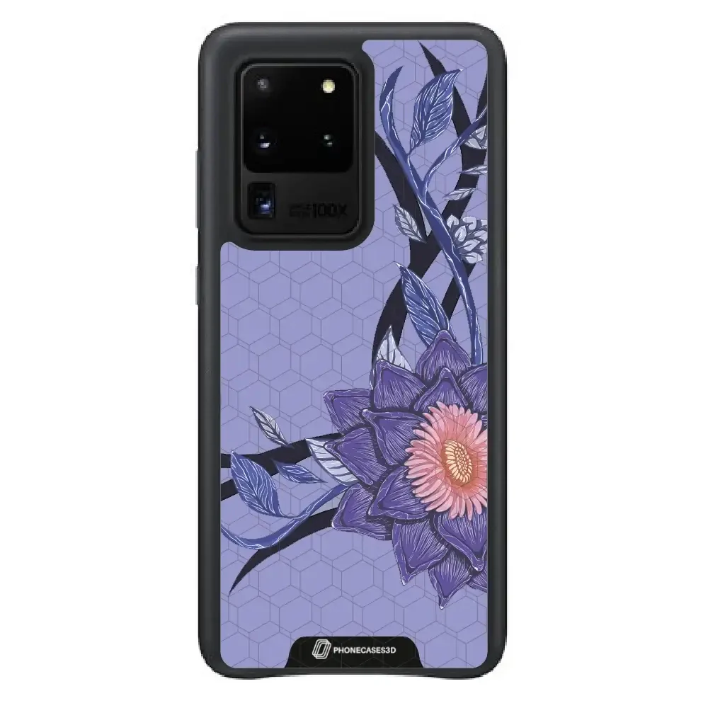 Black Lotus Official 3D Phone Case Flower Design - Image 50