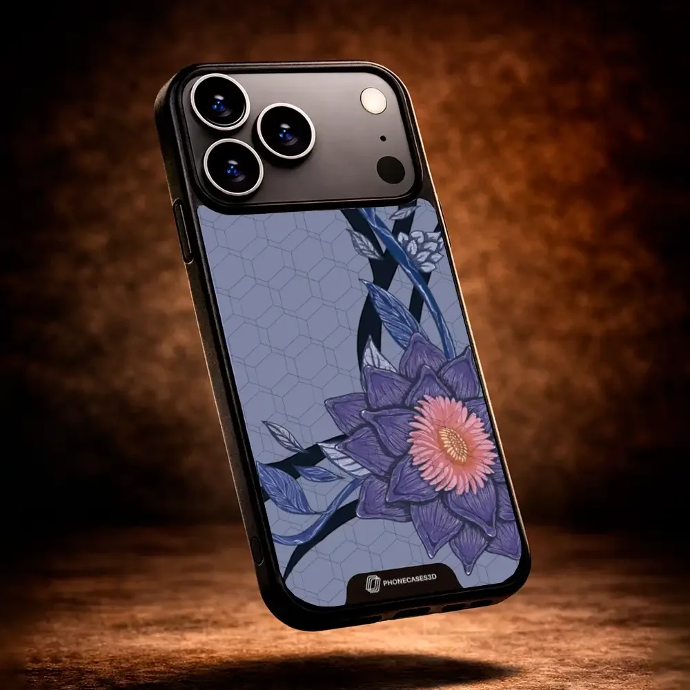 Black Lotus Official 3D Phone Case Flower Design - Image 76