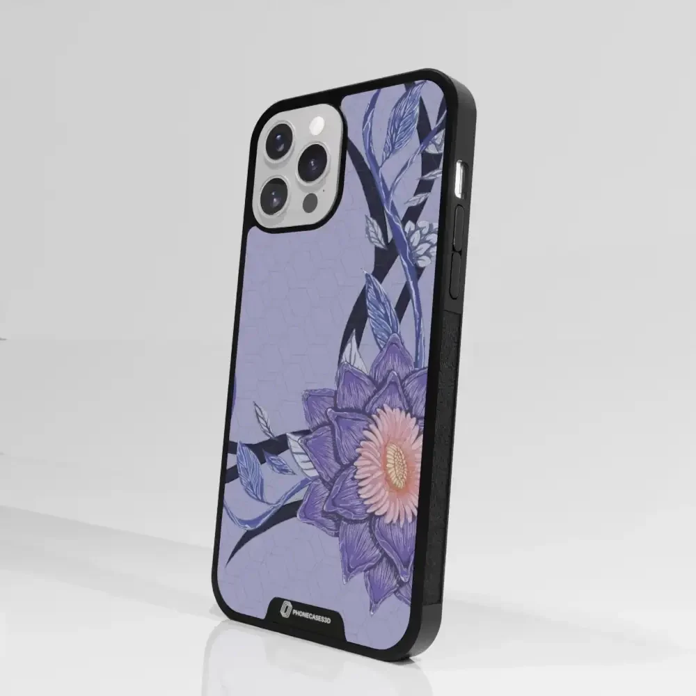 Black Lotus Official 3D Phone Case Flower Design - Image 83