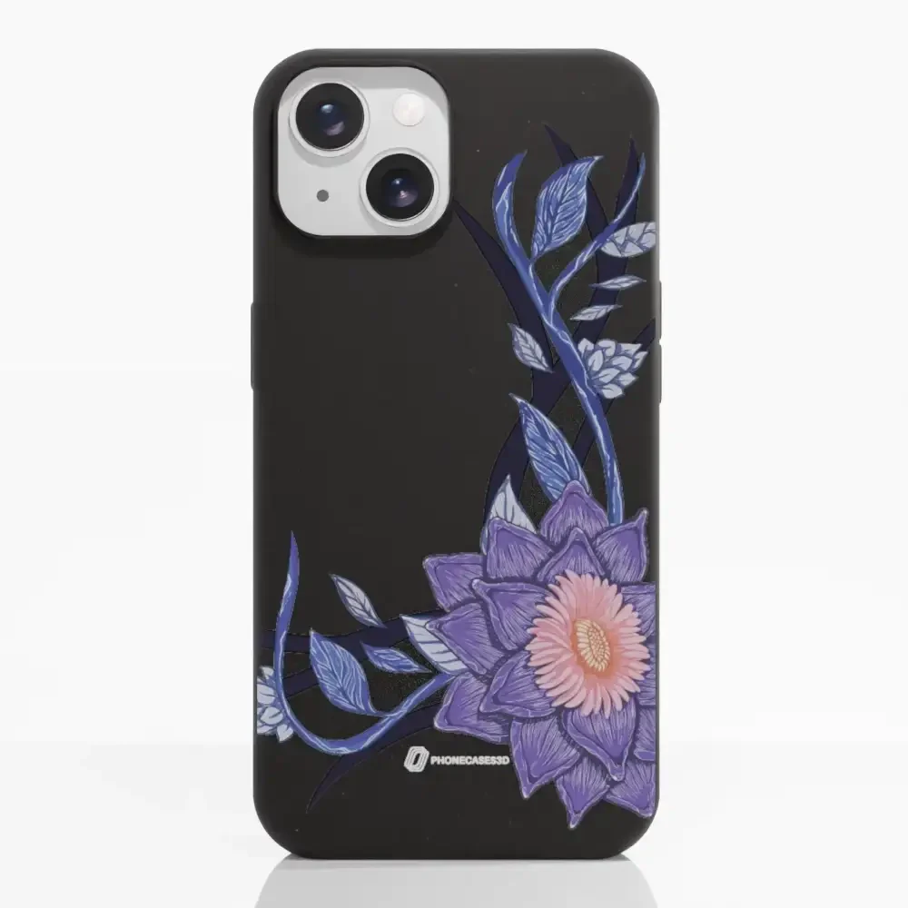 Black Lotus Official Black Compostable Phone Case Flower - Image 13