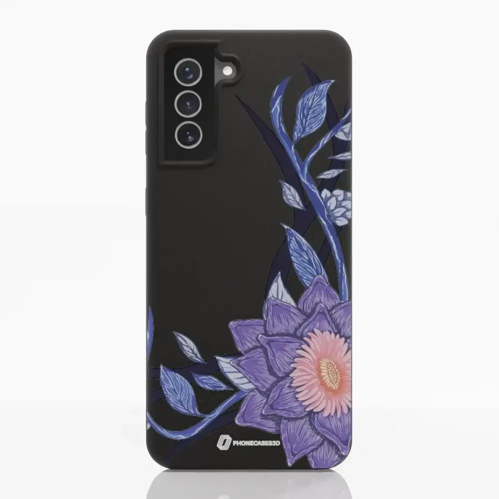 Black Lotus Official Black Compostable Phone Case Flower - Image 34