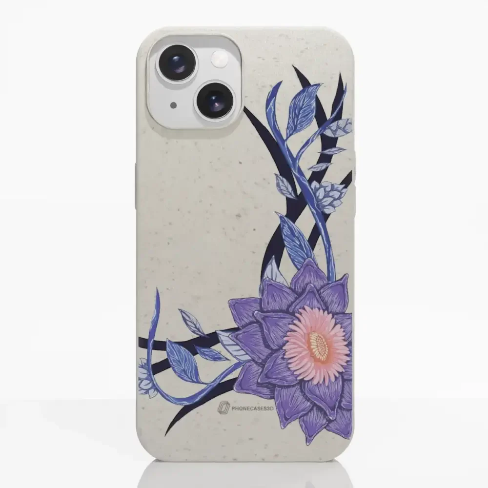 Black Lotus Official White Compostable Phone Case Flower - Image 14
