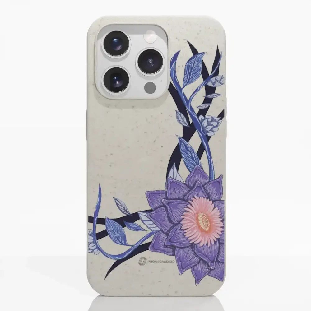 Black Lotus Official White Compostable Phone Case Flower - Image 21