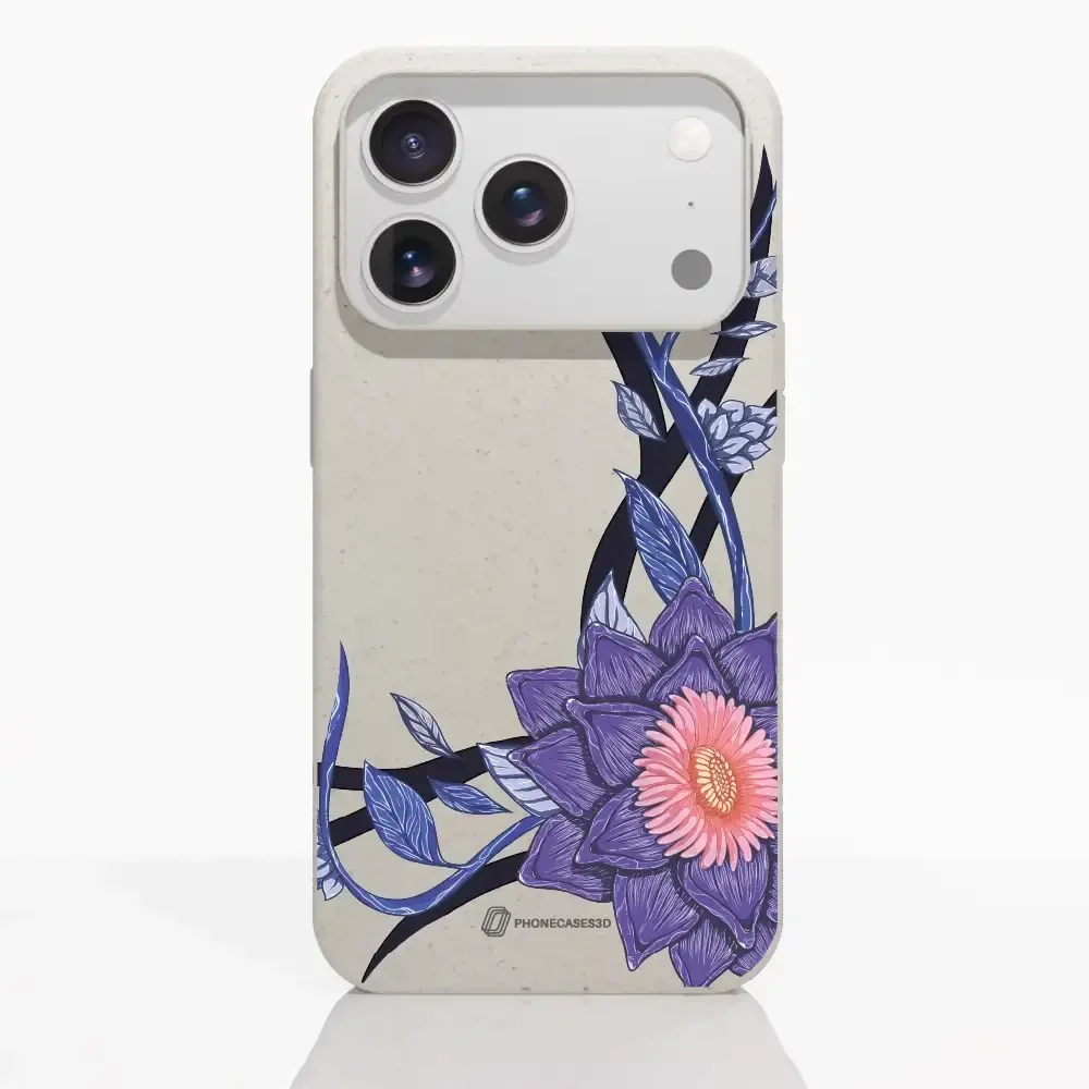 Black Lotus Official White Compostable Phone Case Flower - Image 25