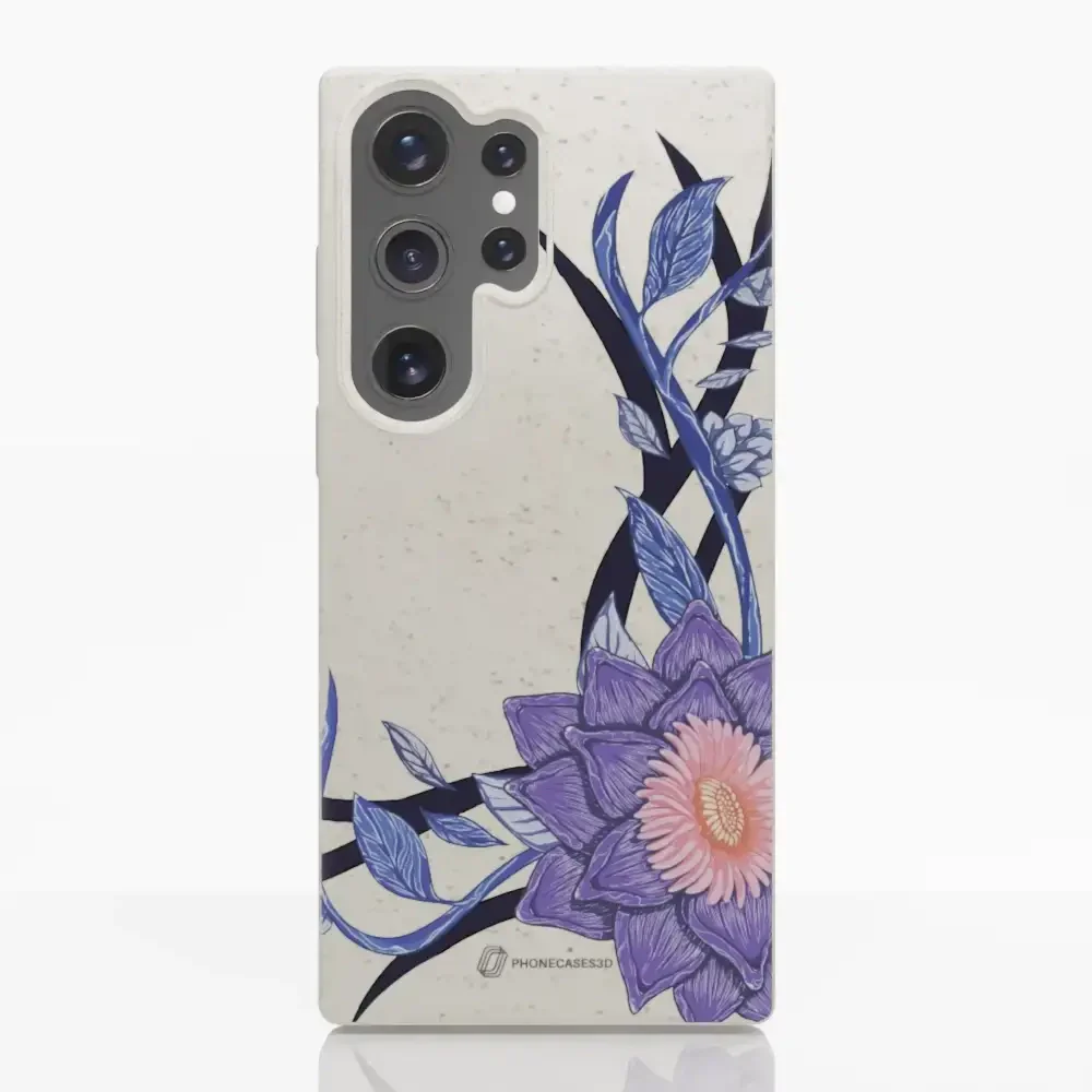 Black Lotus Official White Compostable Phone Case Flower - Image 36