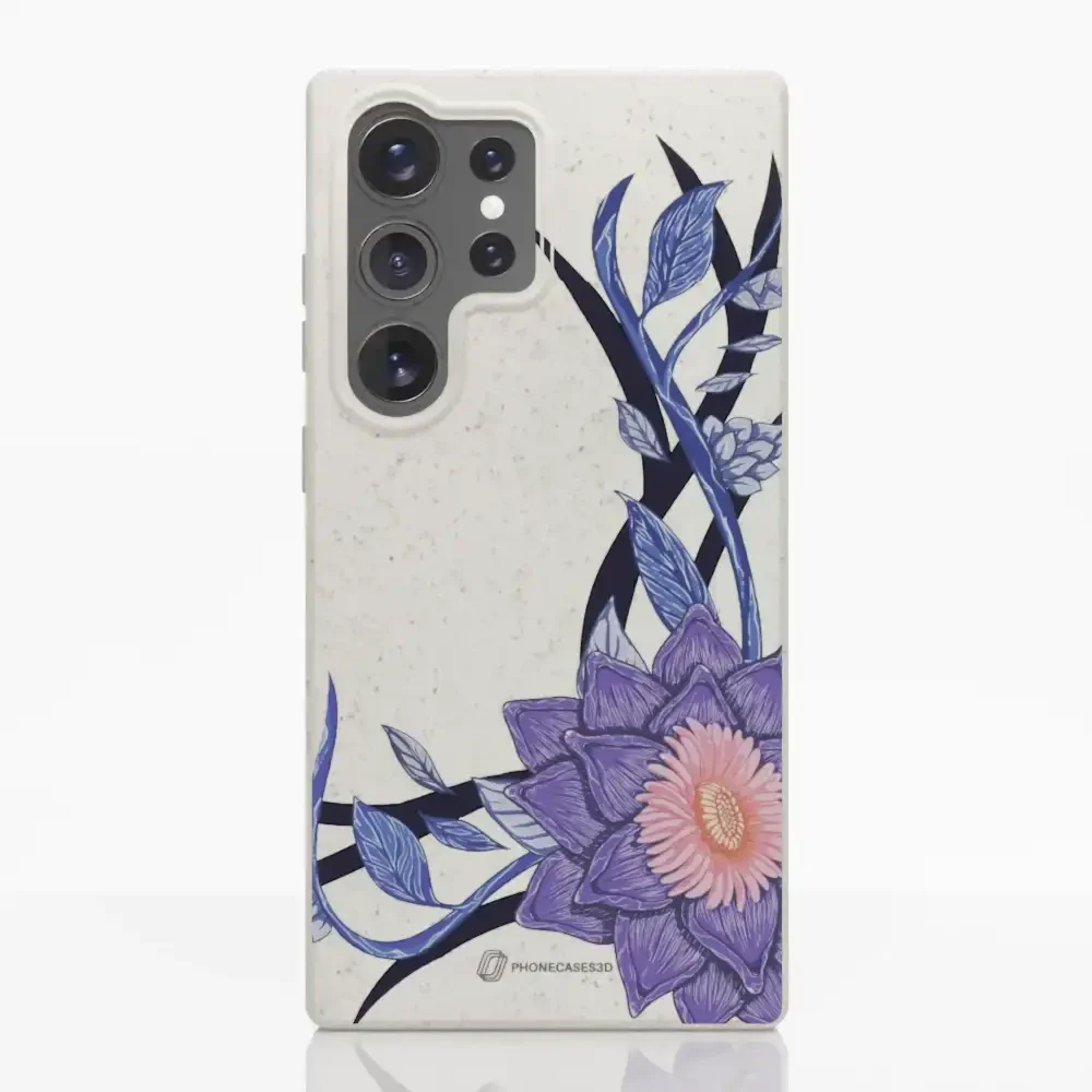 Black Lotus Official White Compostable Phone Case Flower - Image 42