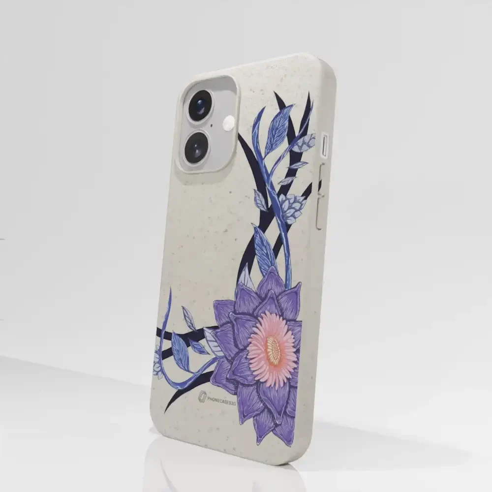 Black Lotus Official White Compostable Phone Case Flower - Image 69