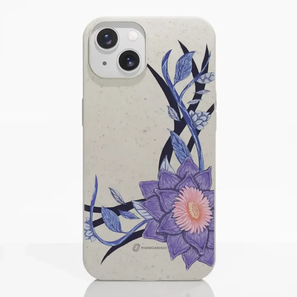 Black Lotus Official White Compostable Phone Case Flower - Image 7