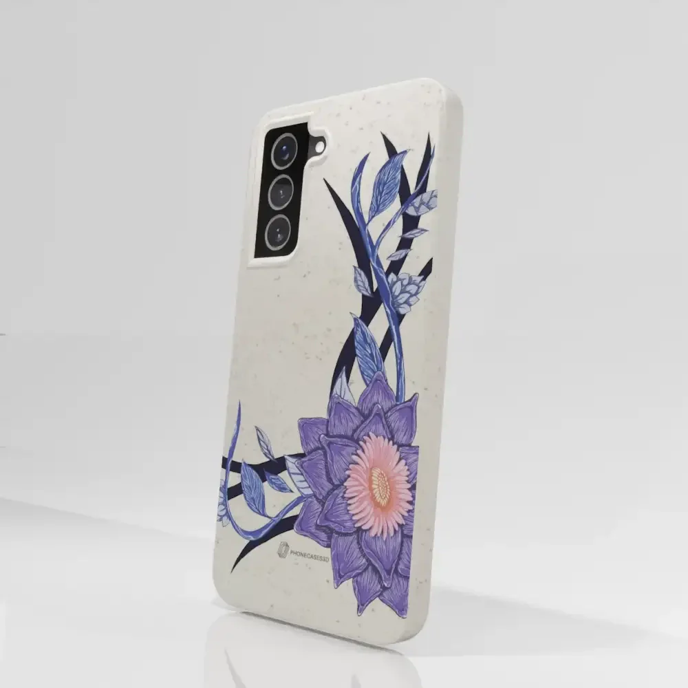 Black Lotus Official White Compostable Phone Case Flower - Image 74