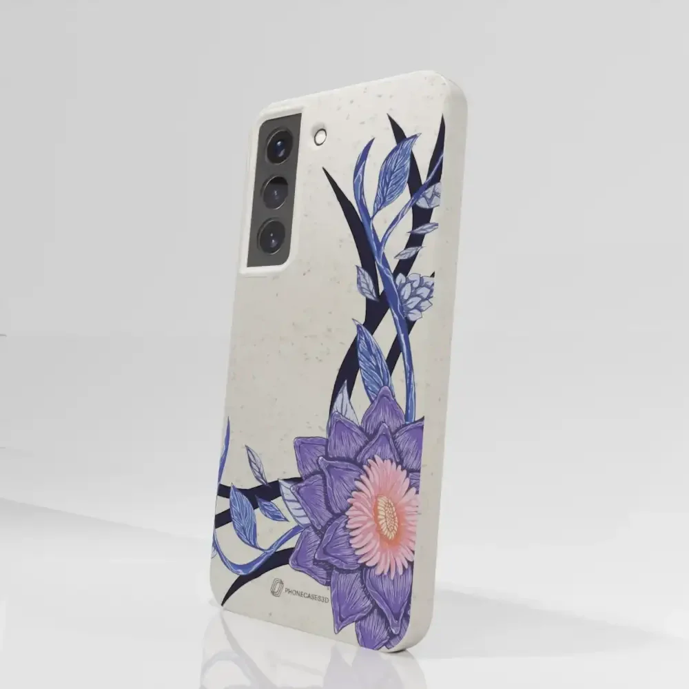 Black Lotus Official White Compostable Phone Case Flower - Image 78
